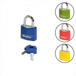 Cadenas à clé MASTER LOCK aluminium, l.30 mm - MASTER LOCK