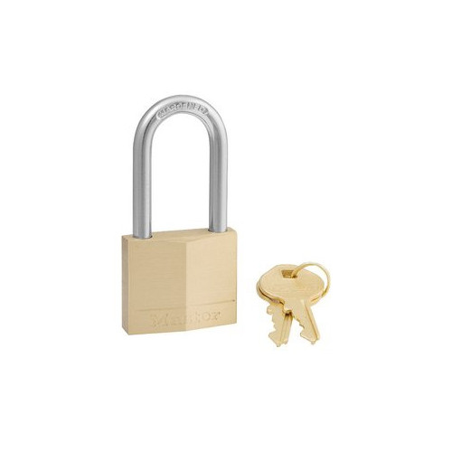 Cadenas à clé MASTER LOCK laiton, l.40 mm - MASTER LOCK