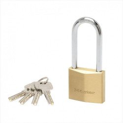 Cadenas à clé MASTER LOCK laiton, l.50 mm de marque MASTER LOCK, référence: B6173800