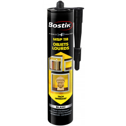 Colle mastic Hybrid polymer msp 118 BOSTIK, 290ml de marque Bostik, référence: B6175800