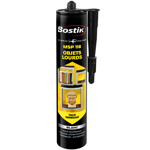 Colle mastic Hybrid polymer msp 118 BOSTIK, 290ml - Bostik