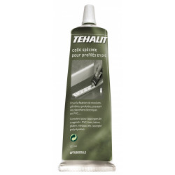 Colle transparent pour moulure, H.10 x P.4 cm - TEHALIT