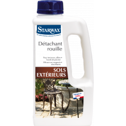 Détachant rouille terrasse STARWAX 1 l de marque Starwax, référence: B6180700