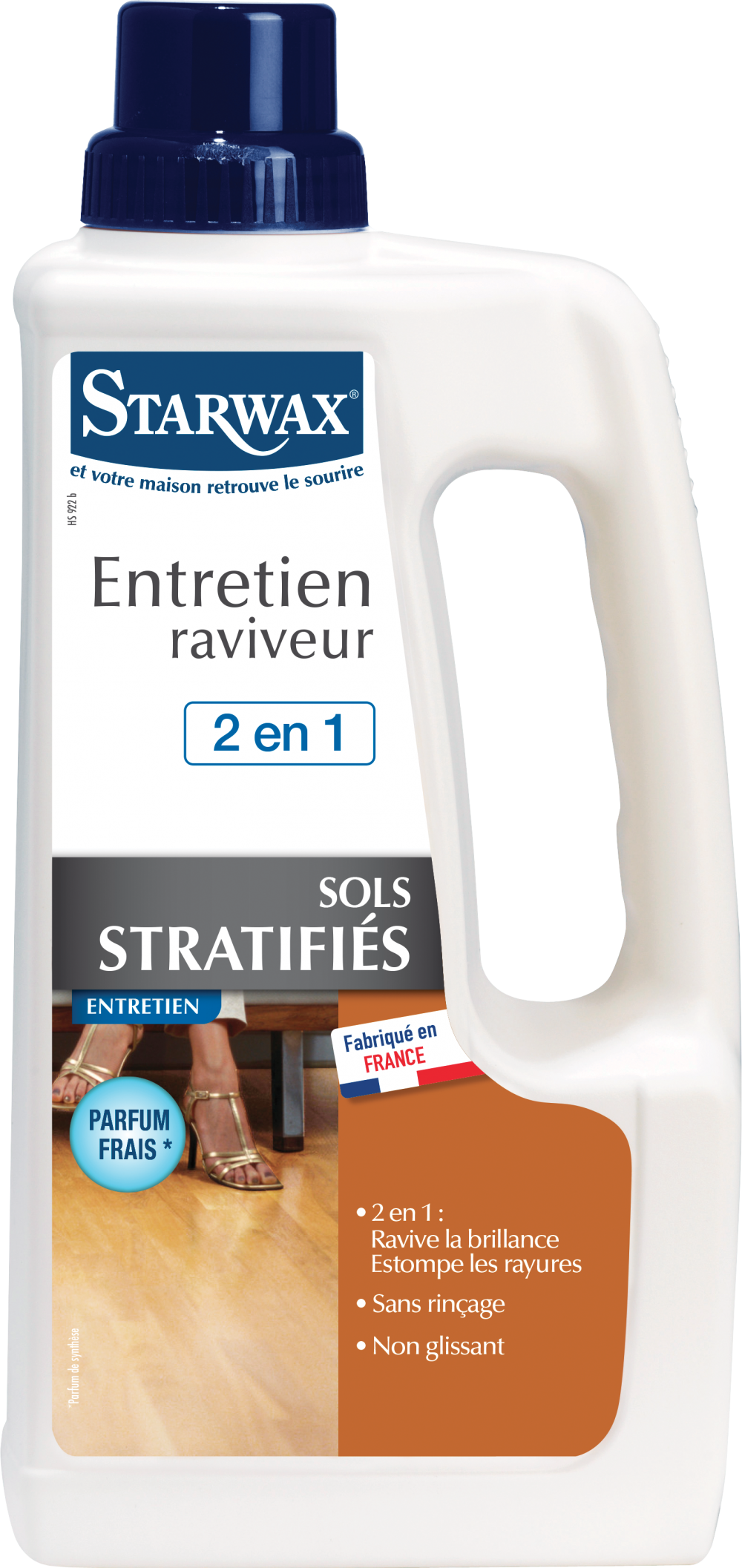 Entretien raviveur tous parquets et sols stratifies 1 l STARWAX 1 l