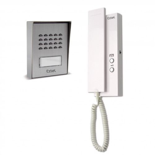 Interphone filaire EXTEL Easy bus blanc - Extel