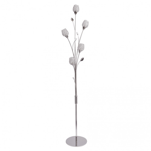 Lampadaire Adriana, 153 cm, chromé, 28 W - SEYNAVE