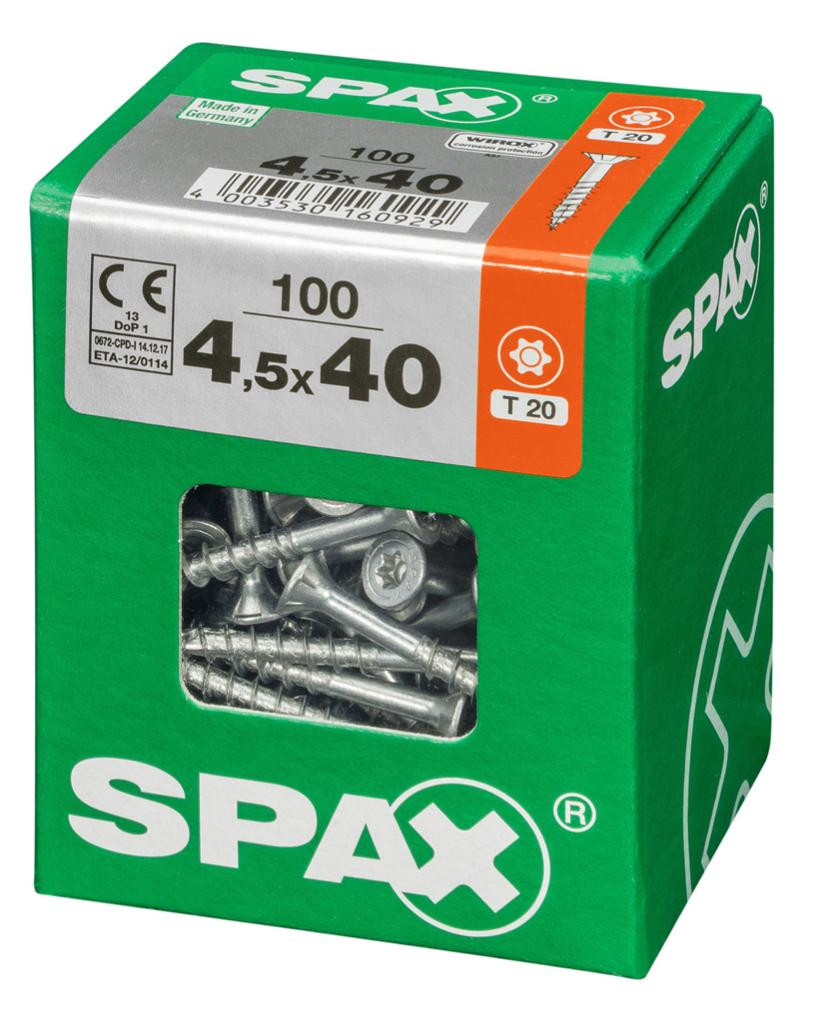 spax-lot-de-100-vis-acier-t-te-frais-e-torx-spax-diam-4-5-mm-x-l-4