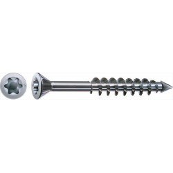 Lot de 125 vis acier tête fraisée SPAX, Diam.4 mm x L.40 mm - SPAX