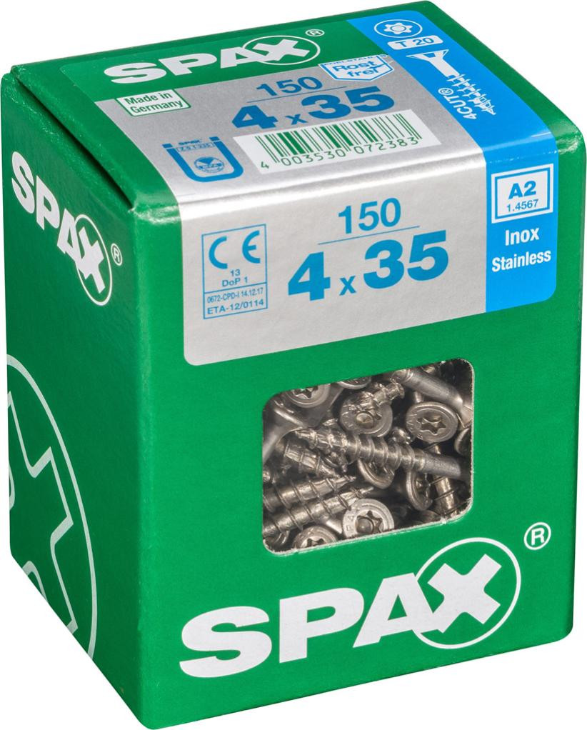 Spax A2 rostfrei TRX 4x35 - vue 2