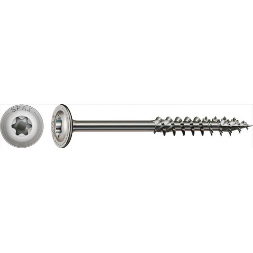 Lot de 16 vis acier torx SPAX, Diam.8 mm x L.160 mm - SPAX