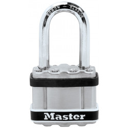 Cadenas à clé MASTER LOCK acier laminé, 4 clés, Excell Marine l.44 mm de marque MASTER LOCK, référence: B6200000