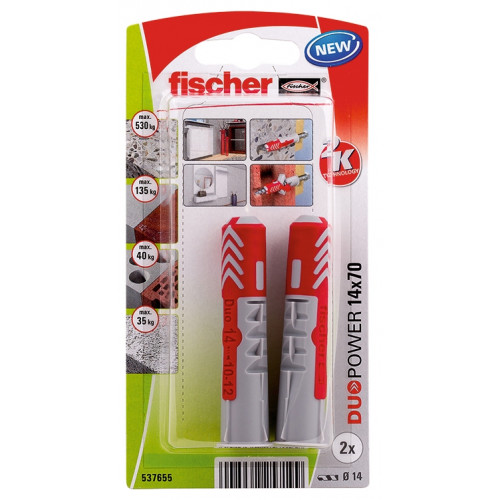 Fischer chevilles FISCHER, Diam.14 x L.70 mm