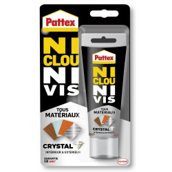 Colle de fixation PATTEX Ni clou ni vis, 90 gr transparent - PATTEX