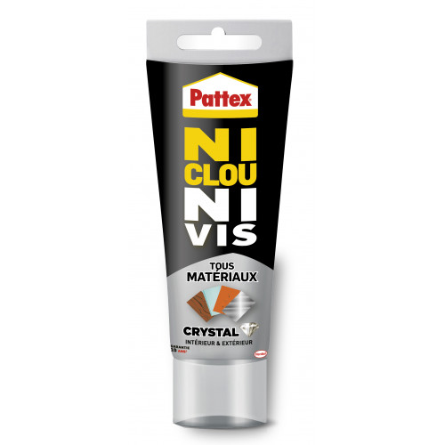 Colle de fixation PATTEX Ni clou ni vis, 90 gr transparent - PATTEX