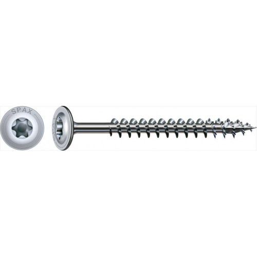 Lot de 20 vis acier torx SPAX, Diam.8 mm x L.120 mm - SPAX