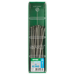 Lot de 20 vis inox tête fraisée torx SPAX, Diam.6 mm x L.140 mm - SPAX