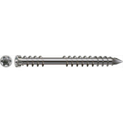 Lot de 200 vis inox tête cylindrique torx SPAX, Diam.5 mm x L.60 mm - SPAX