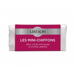 Lot de 6 minichiffons LIBERON - LIBERON