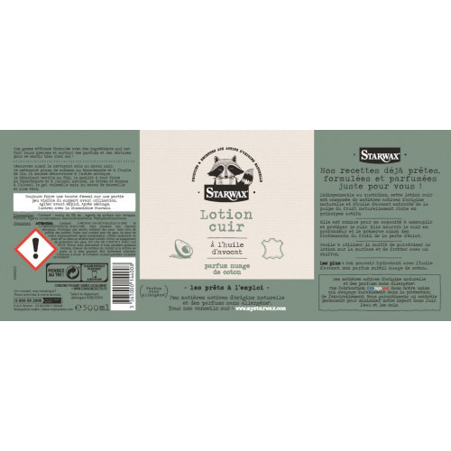 Lotion liquide STARWAX Cuir 0,5 l - Starwax