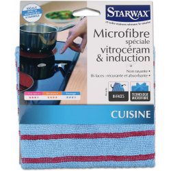 Microfibre microfibre STARWAX Spéciale vitrocéramique et induction - Starwax