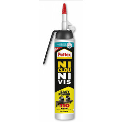 NCNV EASY POWER MSP 266 GR PATTEX Ni clou ni vis easy power, 266 g blanc - PATTEX