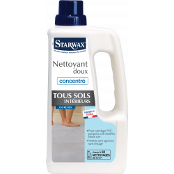 Nettoyant doux tous sols STARWAX 1 l - Starwax