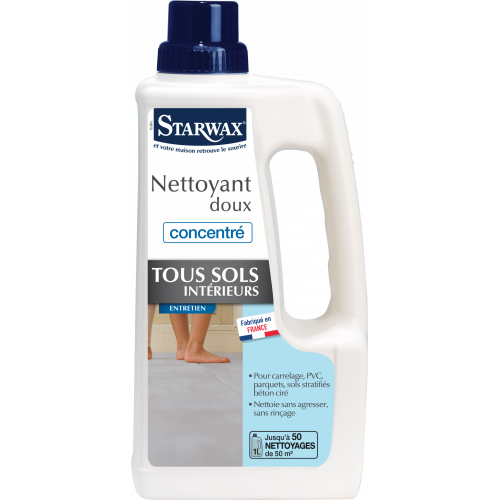 Nettoyant doux tous sols STARWAX 1 l - Starwax