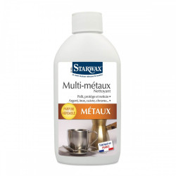 Nettoyant multimétal STARWAX, incolore, 250ml liquide, 250 ml - Starwax