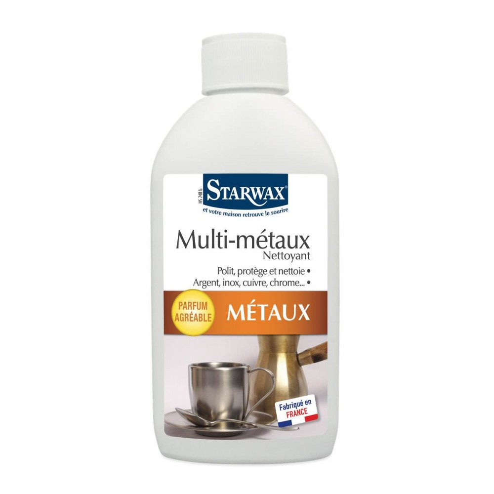 Nettoyant multimétal STARWAX, incolore, 250ml liquide, 250 ml