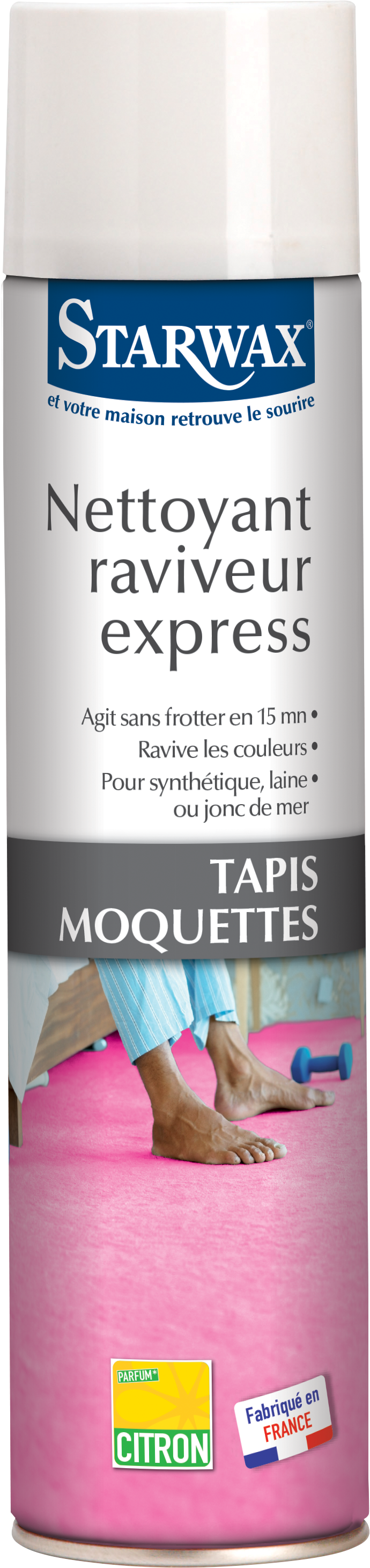 Nettoyant raviveur tapis moquettes STARWAX 0.6 l