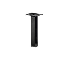 Pied meuble carré HETTICH fixe acier époxy noir de marque HETTICH, référence: B6241100