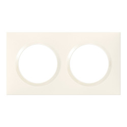 Plaque double Dooxie, LEGRAND, blanc de marque LEGRAND, référence: B6245200