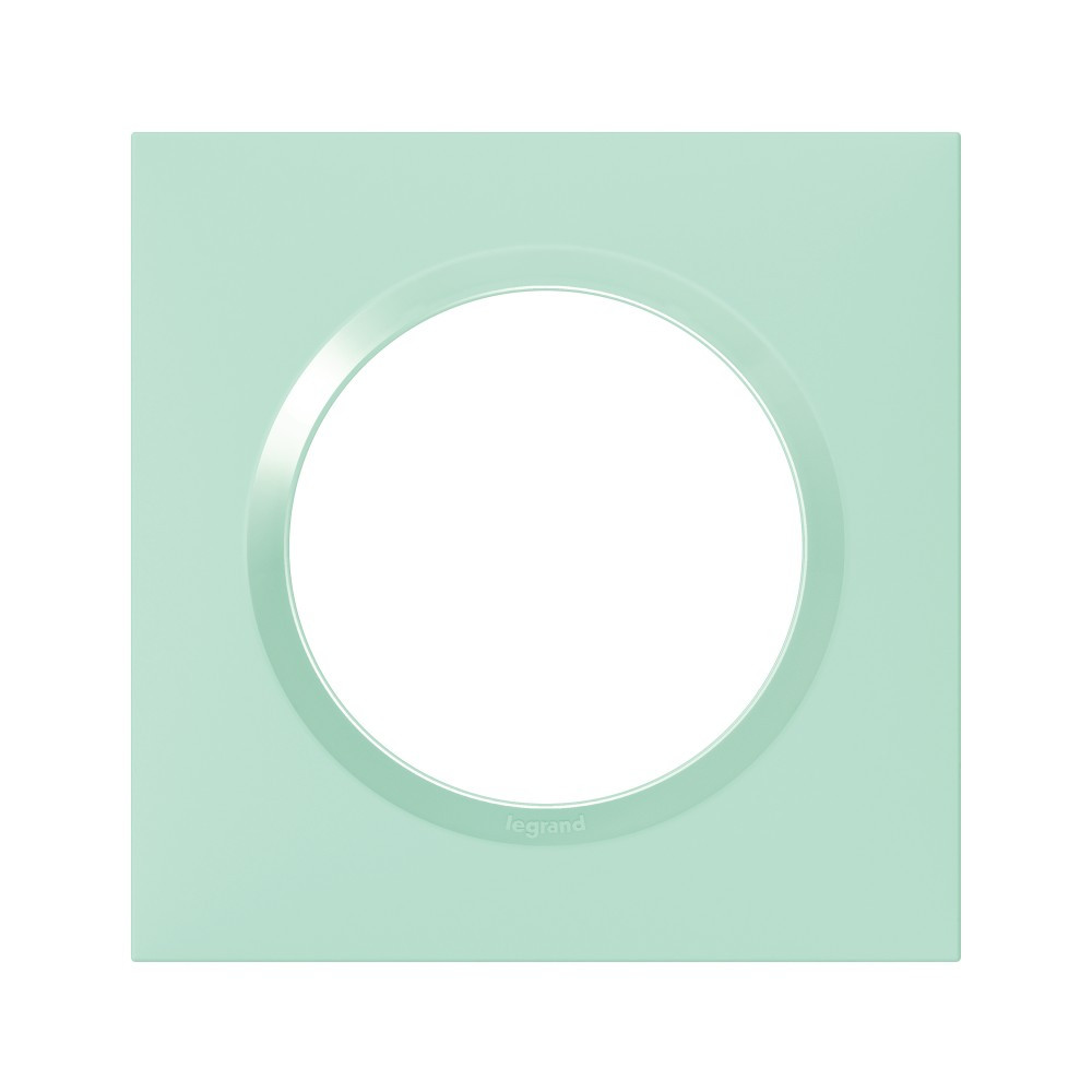 Plaque simple LEGRAND Dooxie Couleur Atoll Utilisation Intérieur Plastique - vue 2