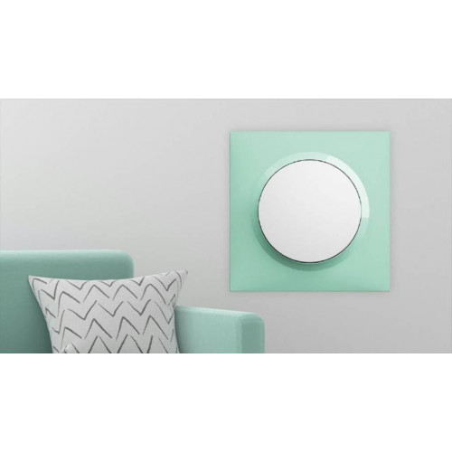 Legrand Plaque double Dooxie, LEGRAND, blanc rose