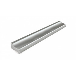 Poignée de meuble Profil aluminium anodisé, entraxe 128 mm de marque REI, référence: B6248400