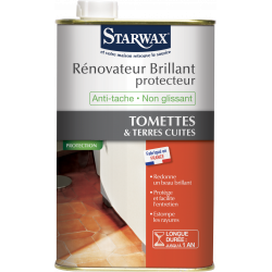 Rénovateur brillant tomette STARWAX 1 l - Starwax