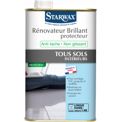 Rénovateur brillant tous sols STARWAX 1 l de marque Starwax, référence: B6251400