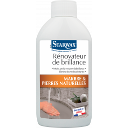 Rénovateur marbre STARWAX, incolore liquide, 250 ml de marque Starwax, référence: B6251700