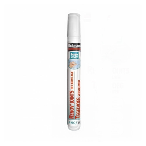 Rénovateur pour joint Rénov'joint de carrelage blanc  RUBSON 7 ml - RUBSON