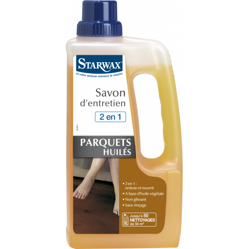 Savon entretien parquet huilé STARWAX 1 l - Starwax