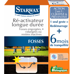 Traitement réactiveur biologique micro capsules 500 g STARWAX 0.5 kg de marque Starwax, référence: B6260600