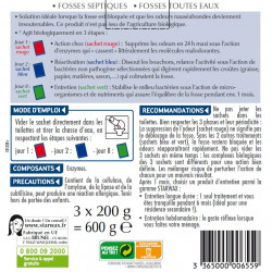 Traitement urgence fosse bloquée STARWAX 0.6 kg - Starwax