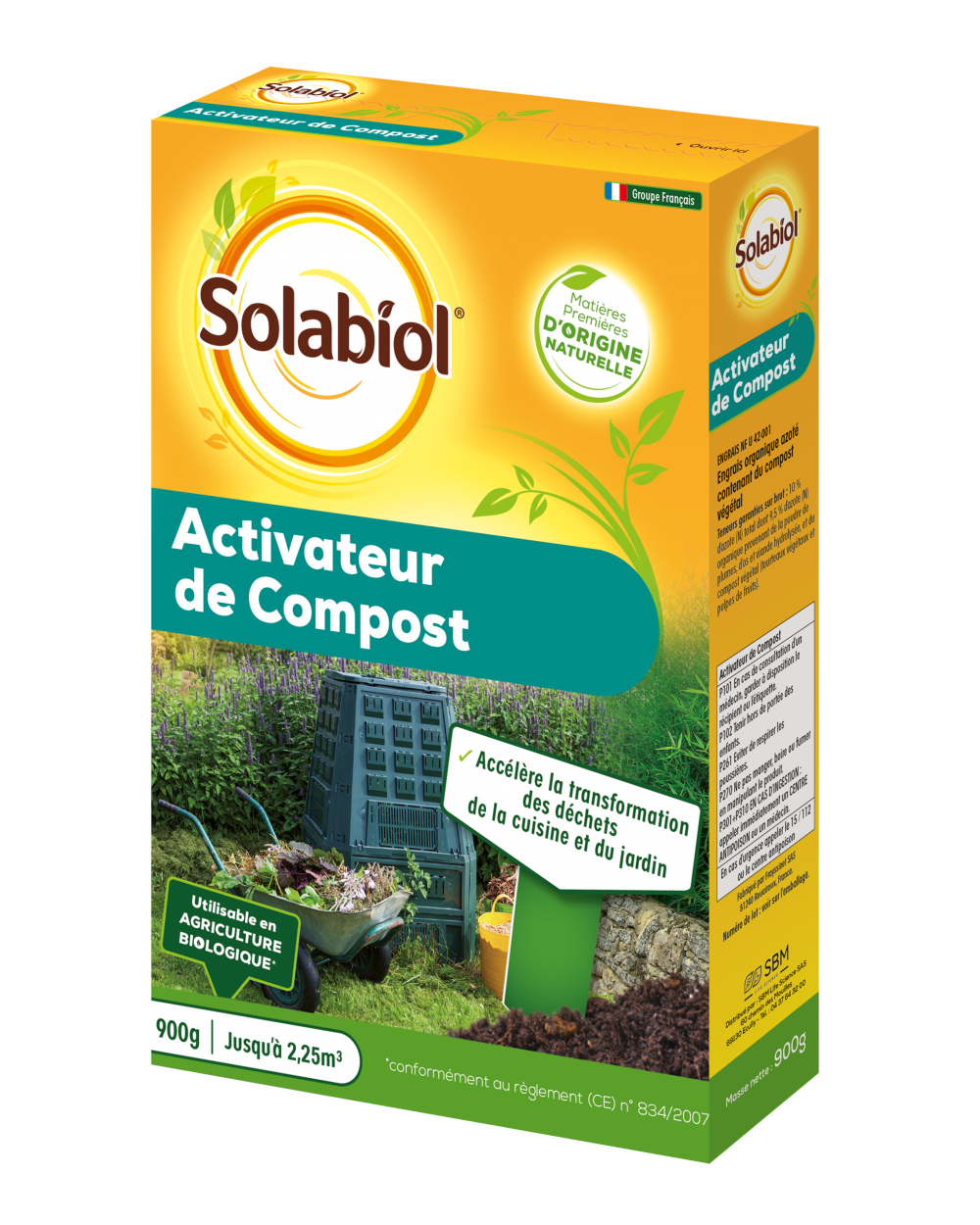 Activateur de compost coup de fouet SOLABIOL