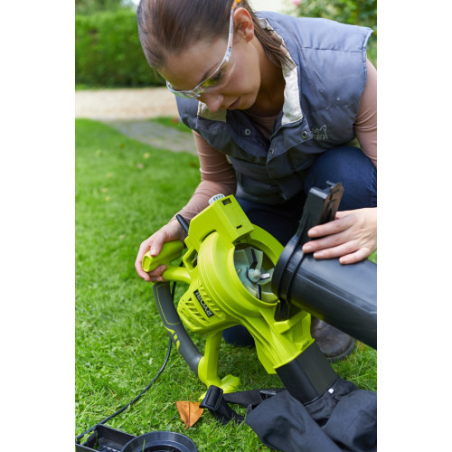 RYOBI Aspirateur souffleur broyeur électrique RYOBI Rbv3000csv, 3000 W