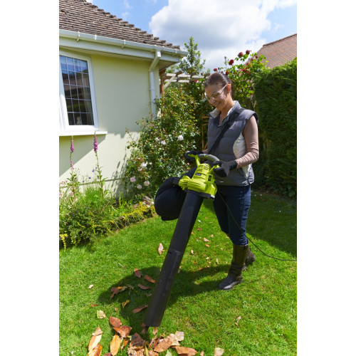 Souffleur aspirateur broyeur électrique 3000W I Outils de jardin