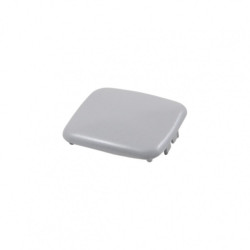 Chapeau fonte d'aluminium en h Premium gris clair, H.1.7 x l.5 x P.6.5 cm - COMPOSITE PREMIUM