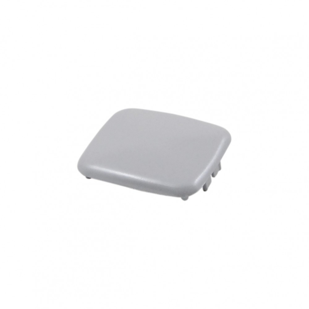 Chapeau fonte d'aluminium en h Premium gris clair, H.1.7 x l.5 x P.6.5 cm