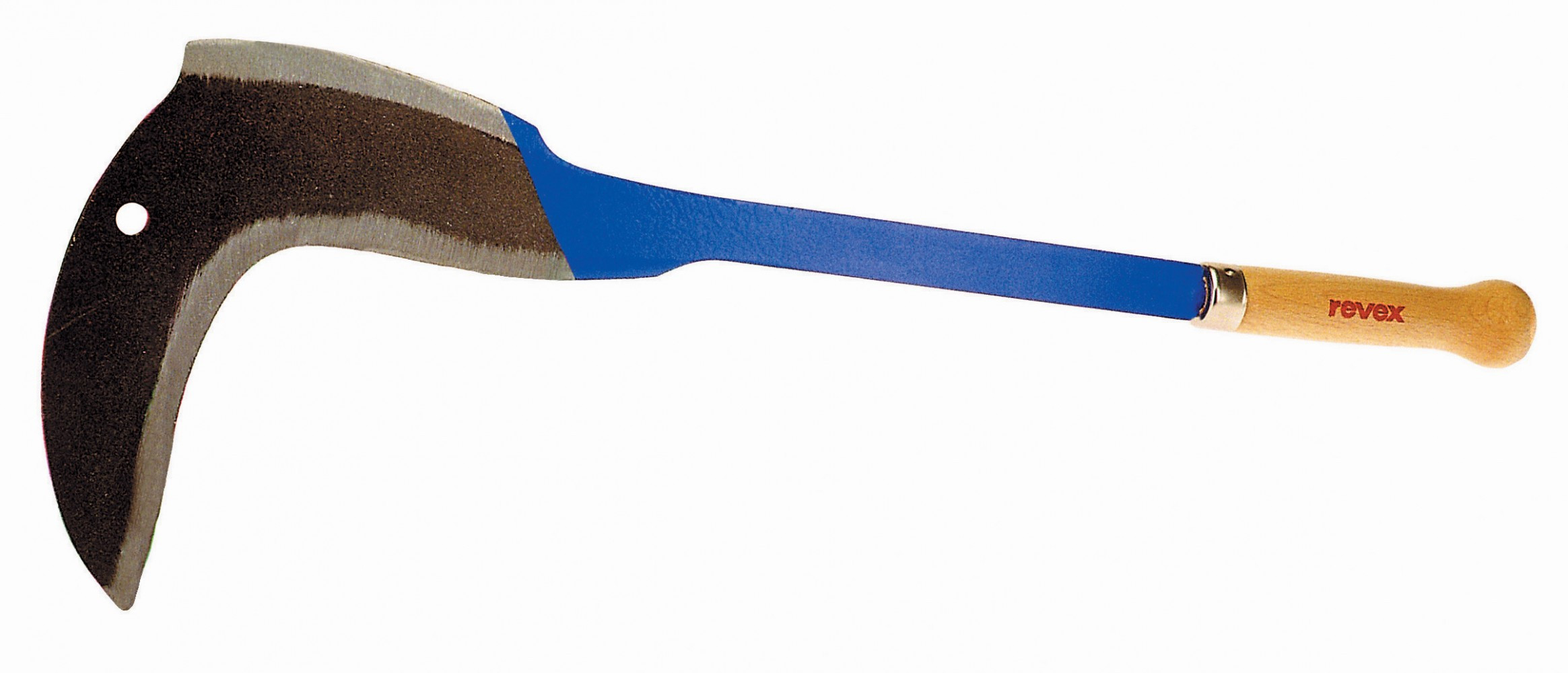 Coupe ronce REVEX 090312 2 tranchants trempés manche long en bois 210 x 600 mm - vue 2