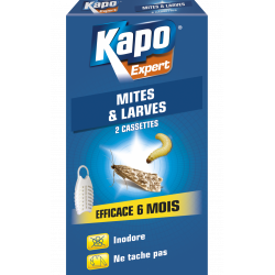 Insecticide diffuseur tablette mites et larves de vêtements KAPO, 16 gr de marque KAPO, référence: J5871100