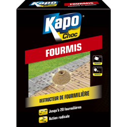 Antifourmis granule KAPO choc, 400 gr de marque KAPO, référence: J5922100